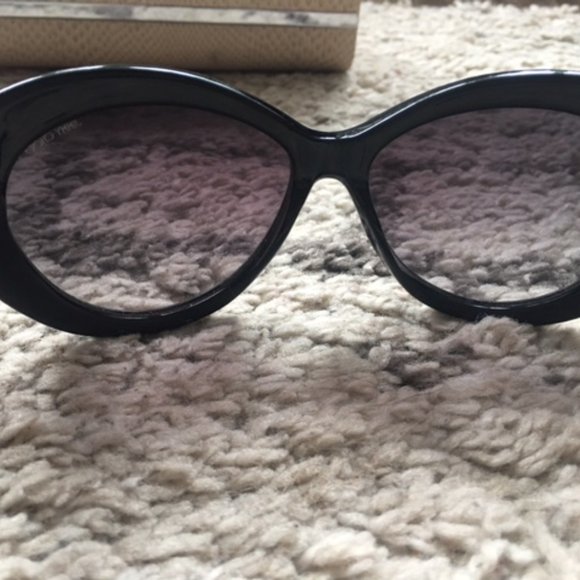 Jimmy Choo Black Valentina/s Sunglasses - Picture 9 of 9